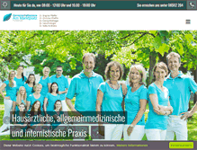 Tablet Screenshot of praxis-am-marktplatz.com